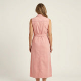 Georgina | Robe Maxi en Denim