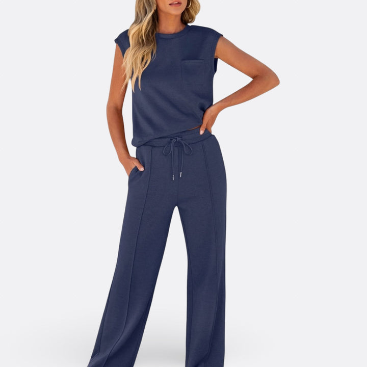 Íris - Ensemble Décontracté en Tissu Doux pour Lounge