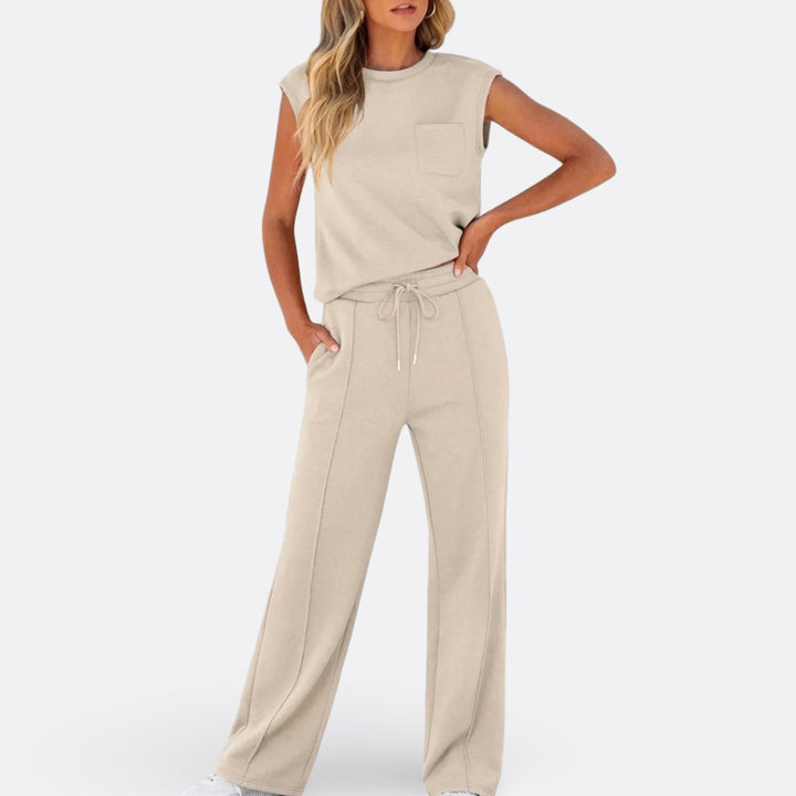 Íris - Ensemble Décontracté en Tissu Doux pour Lounge