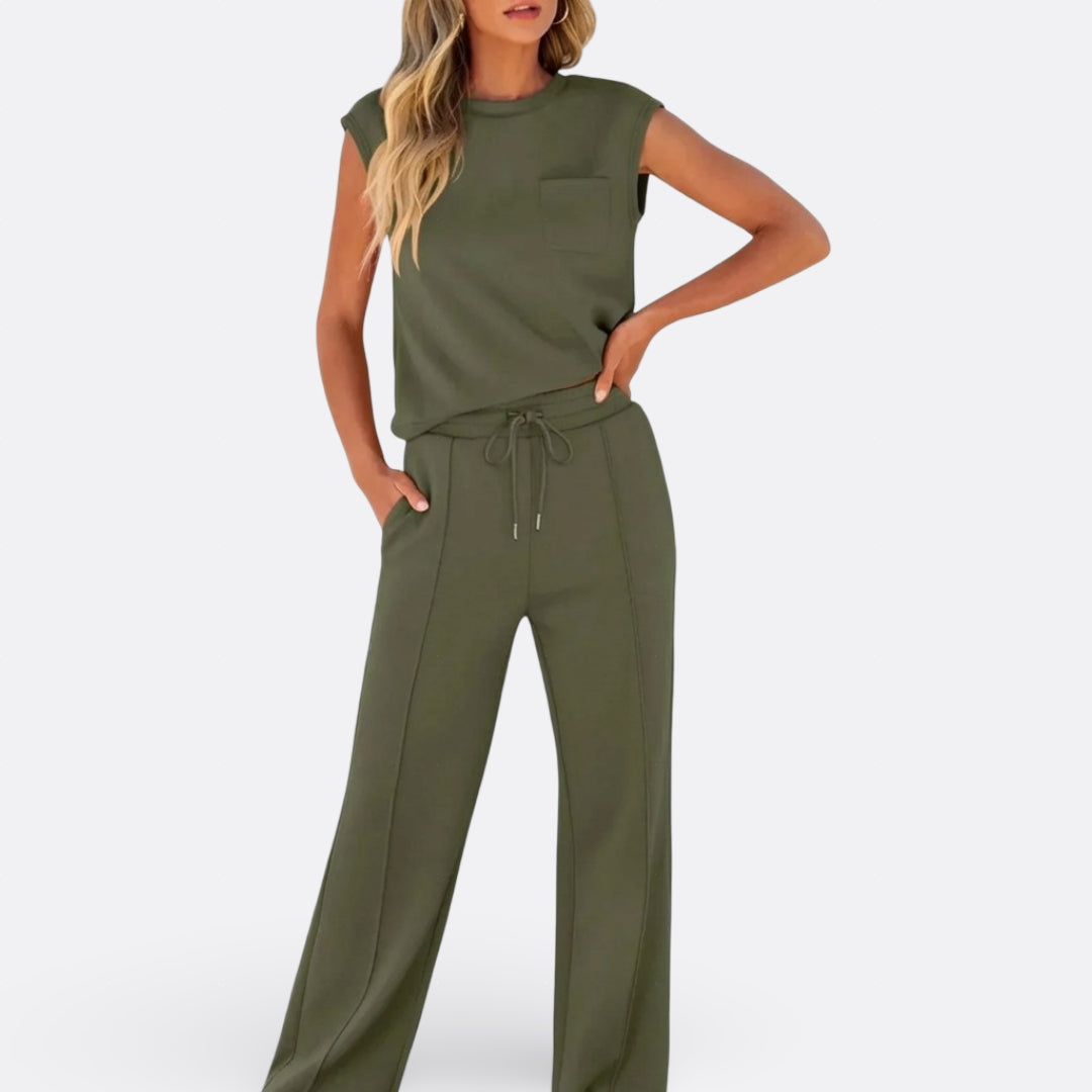 Íris - Ensemble Décontracté en Tissu Doux pour Lounge
