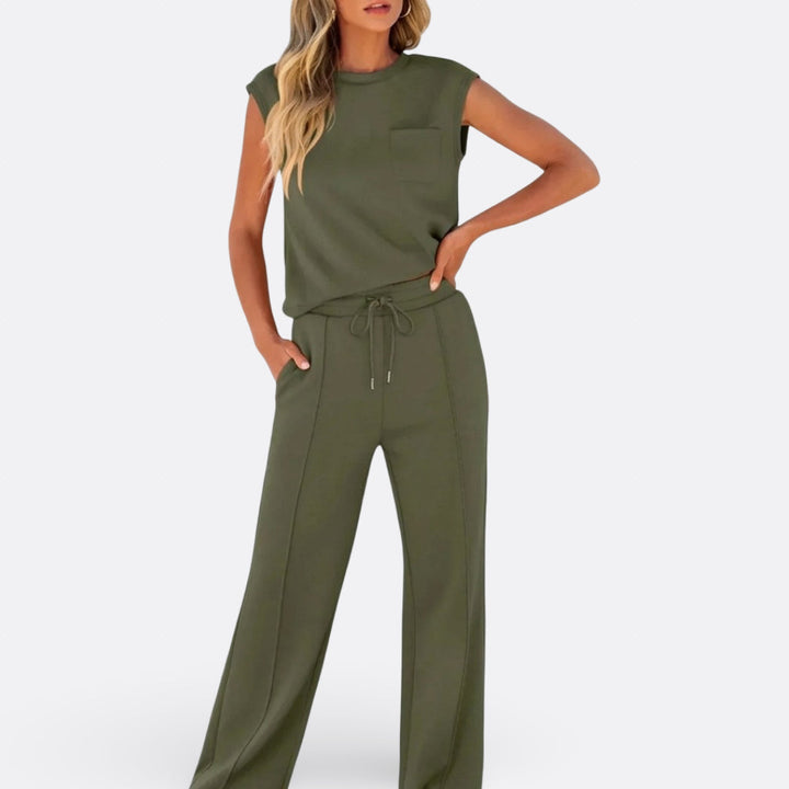 Íris - Ensemble Décontracté en Tissu Doux pour Lounge