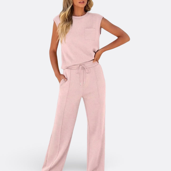 Íris - Ensemble Décontracté en Tissu Doux pour Lounge