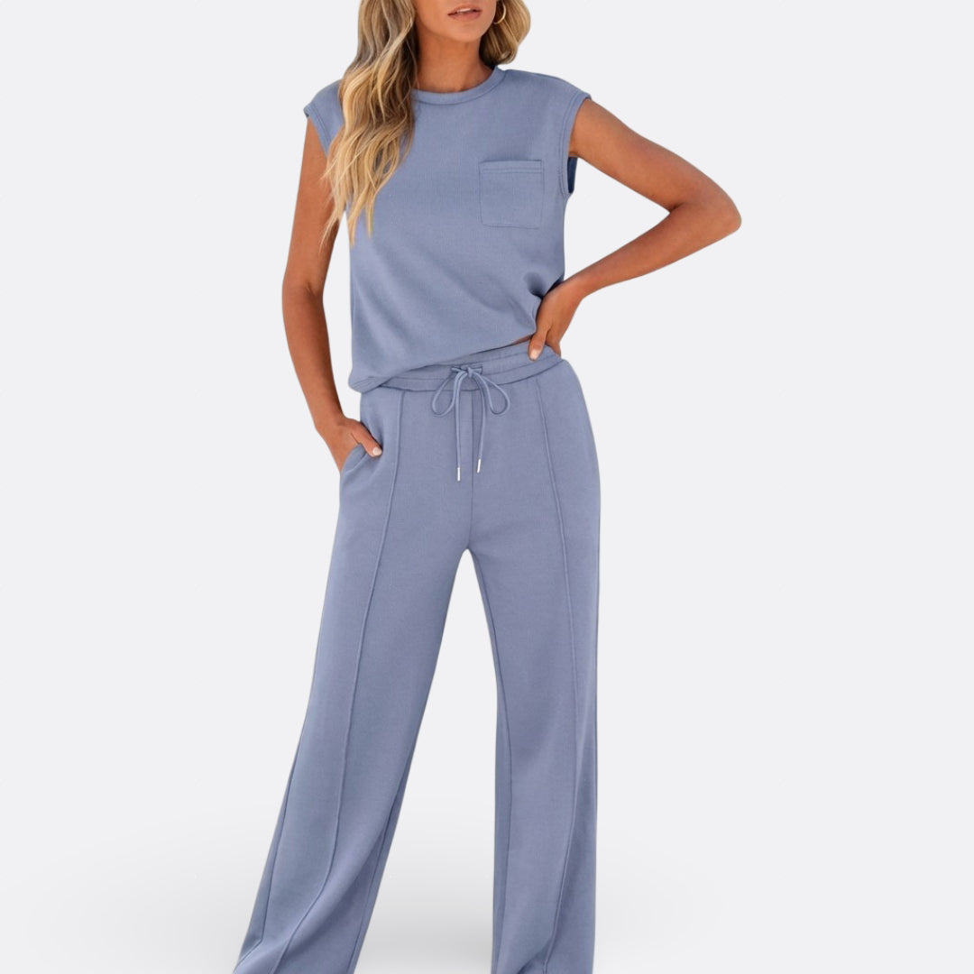 Íris - Ensemble Décontracté en Tissu Doux pour Lounge