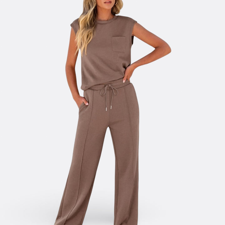Íris - Ensemble Décontracté en Tissu Doux pour Lounge