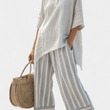 Clarisa - Ensemble de Blouse Asymétrique