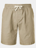 Shorts Casual en Lin et Coton Respirants pour Homme