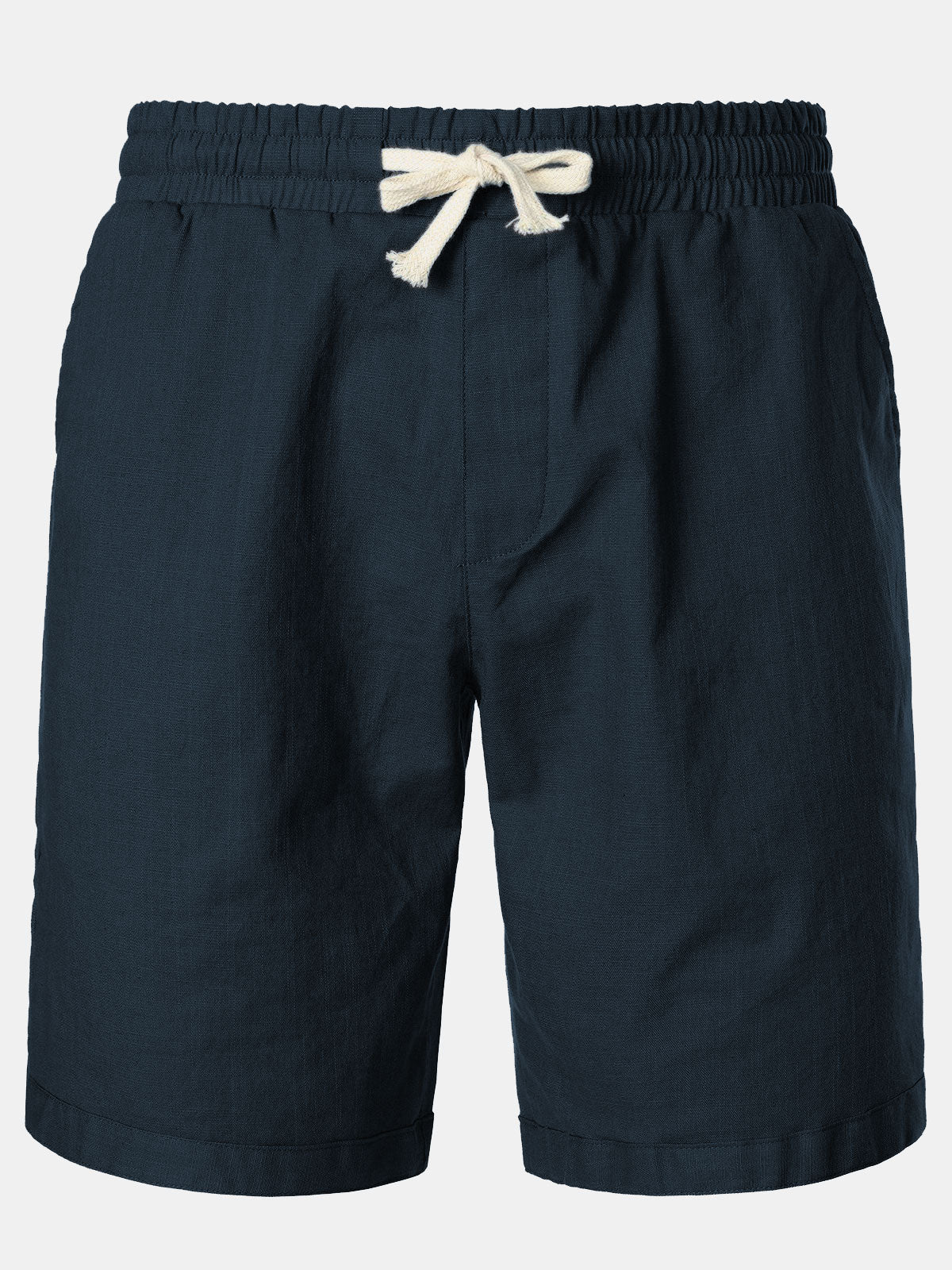 Shorts Casual en Lin et Coton Respirants pour Homme