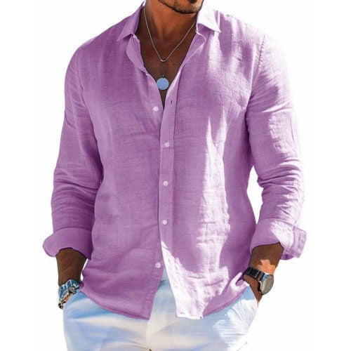 Guillaume - Chemise Élégante en Tissu Respirant