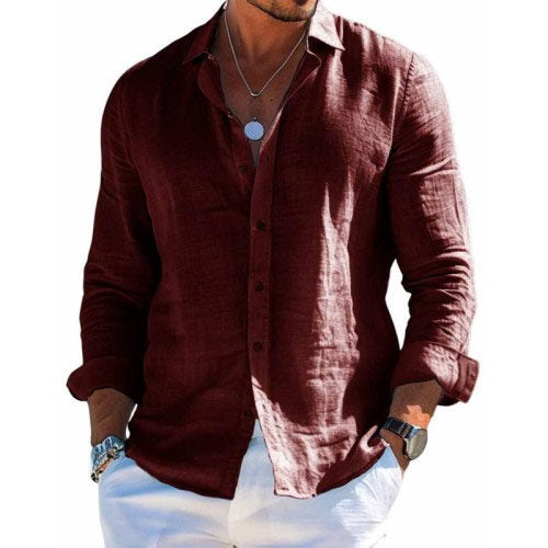Julien - Chemise Élégante en Tissu Respirant