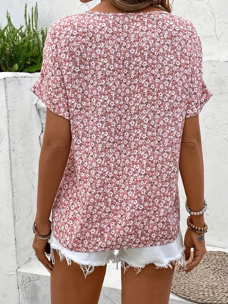 Jenna | Blouse boutonnée fleurie