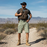 Les Shorts Cargo Tactiques Légers pour Hommes Glenmere avec Poches