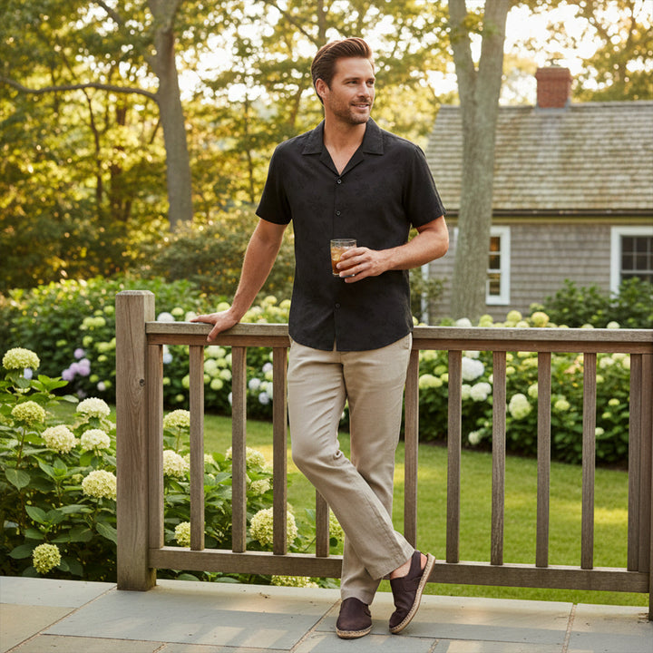 La Chemise Satinée Hawthorn pour Hommes