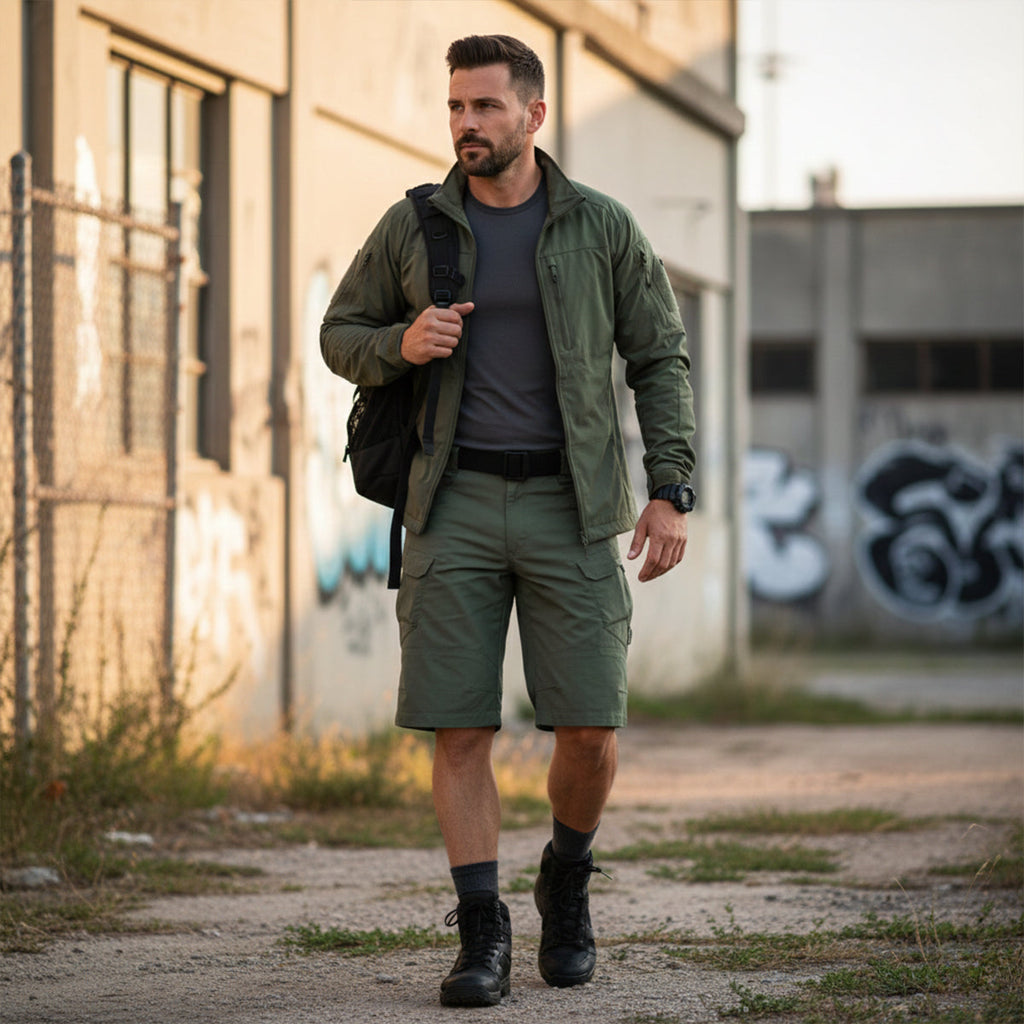 Le Short Cargo Tactique Léger pour Hommes Brookline