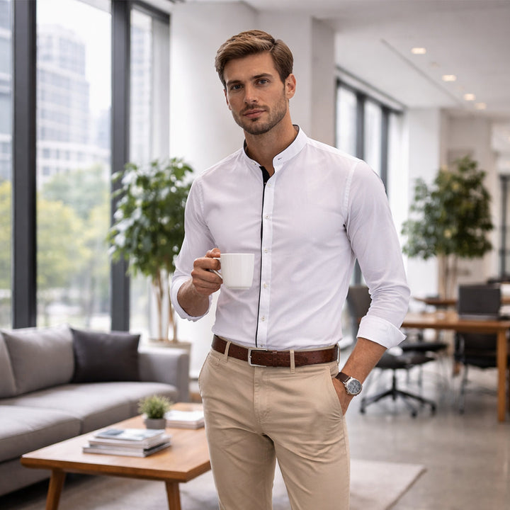 La Chemise à Col Ajusté Ashcroft pour Hommes