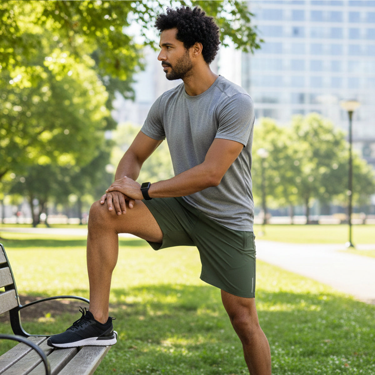 Shorts d'entraînement et de course légers pour hommes Seabrook