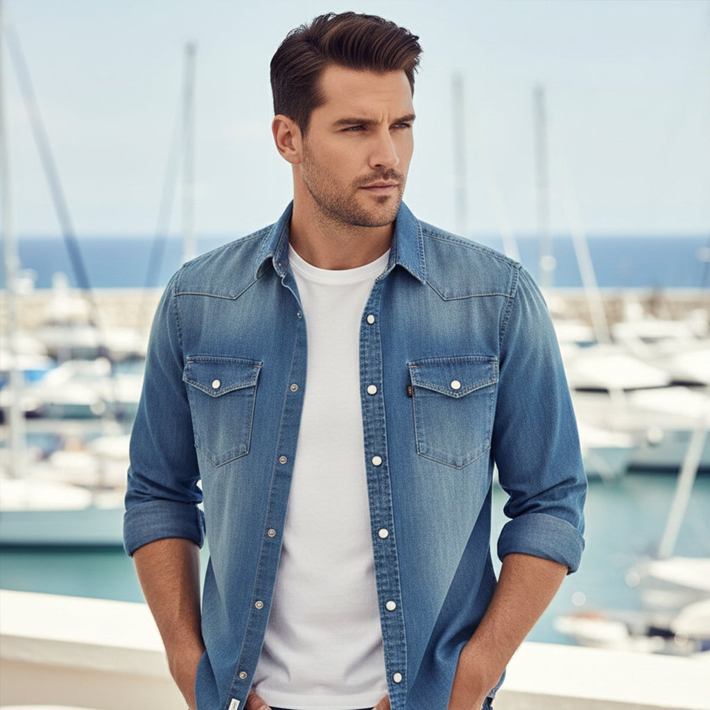 La Chemise en Jean Ashford pour Hommes
