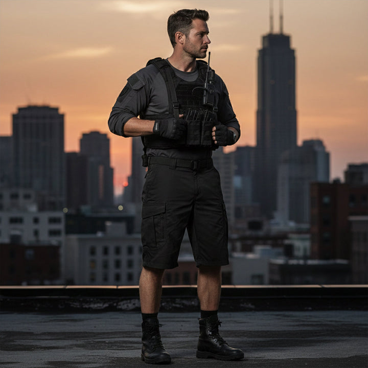 Les Shorts Cargo Tactiques Légers pour Hommes Glenmere avec Poches