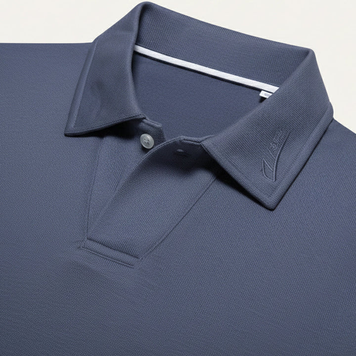 La chemise en coton moderne à manches longues Porto pour hommes