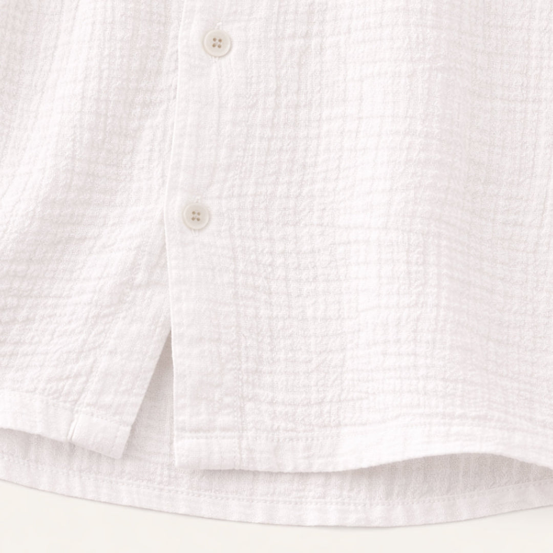 La chemise à col rabattu pour hommes Oxford, tendance, coupe décontractée, à boutons