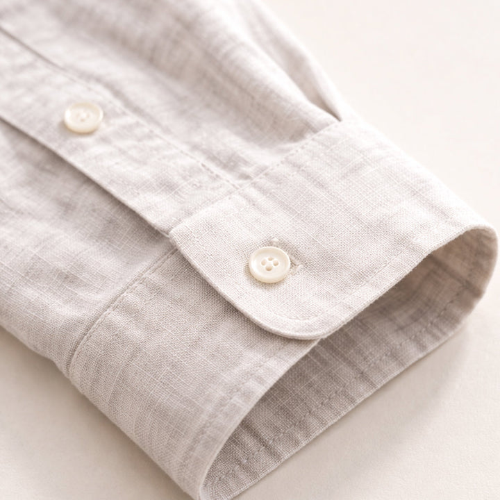 La chemise à boutons en lin léger pour hommes Kensington