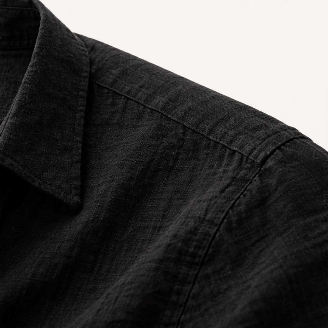 La Chemise de Plage en Coton et Lin Doux Timbercrest Hill pour Hommes