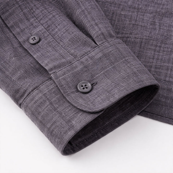 La Chemise Décontractée en Lin à Boutons pour Hommes Cedar Ridge Hill
