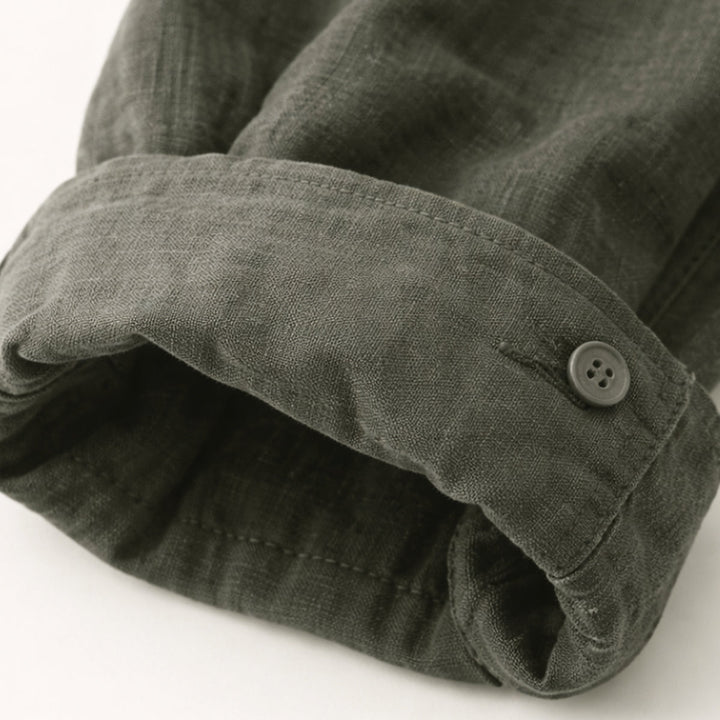 La chemise décontractée légère en mélange de lin pour homme Pinecrest Automne