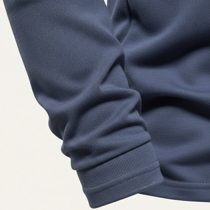 La chemise en coton moderne à manches longues Porto pour hommes