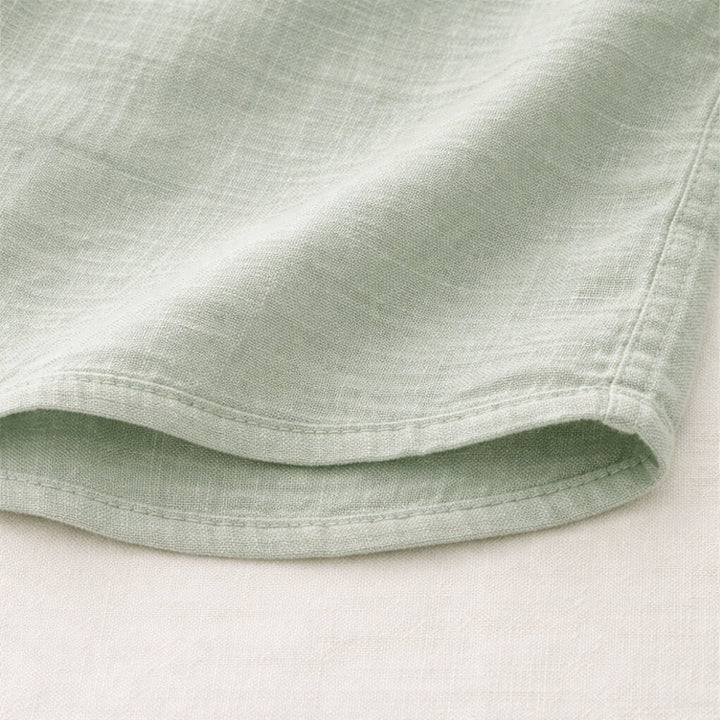 La chemise Henley en coton et lin doux pour homme Ashbrook Ridge
