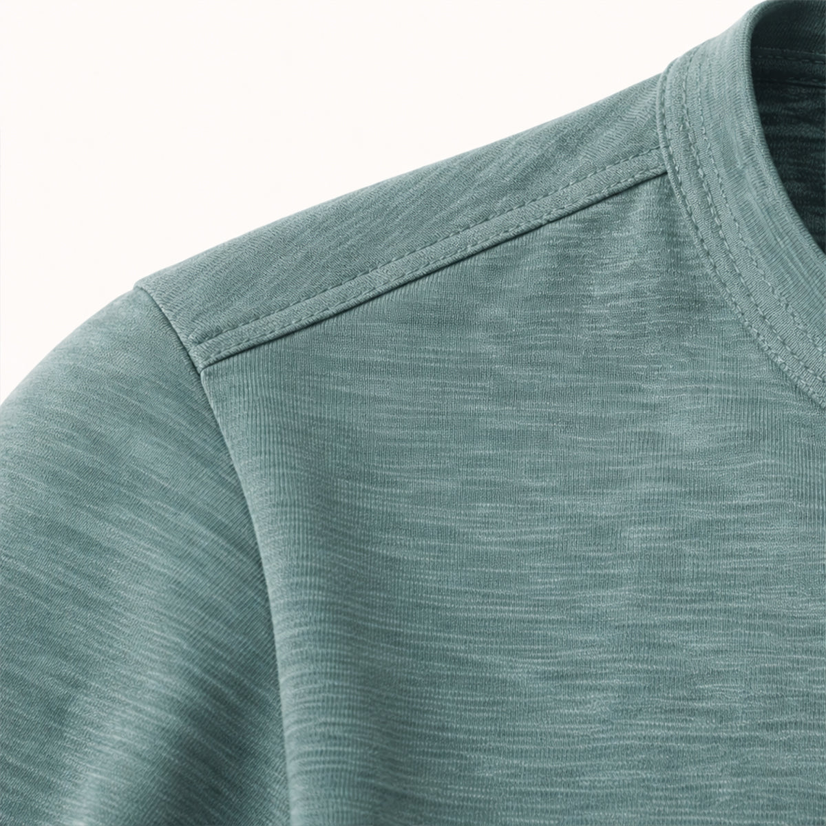 Le T-shirt d'été pour hommes Bathwick à col Henley respirant