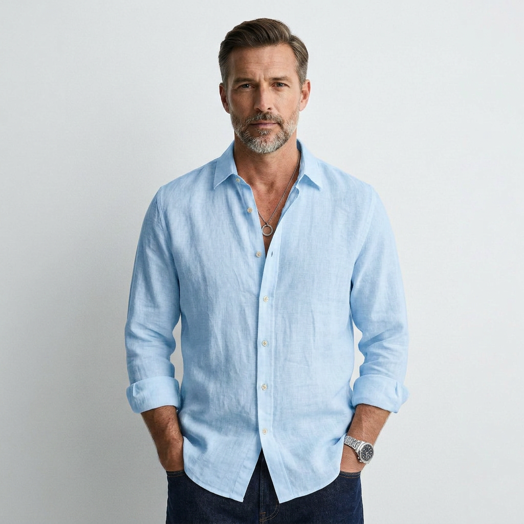 Arthur - Chemise Élégante en Tissu Respirant