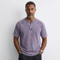 Gabin - T-shirt Vintage à Boutons pour Hommes