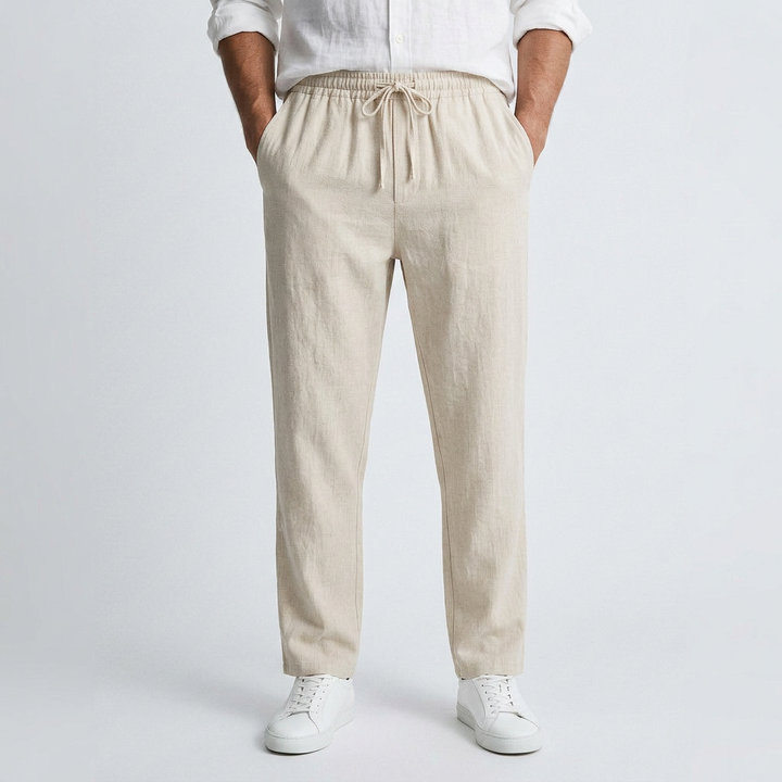 Adrien - Pantalon en Lin Fluide
