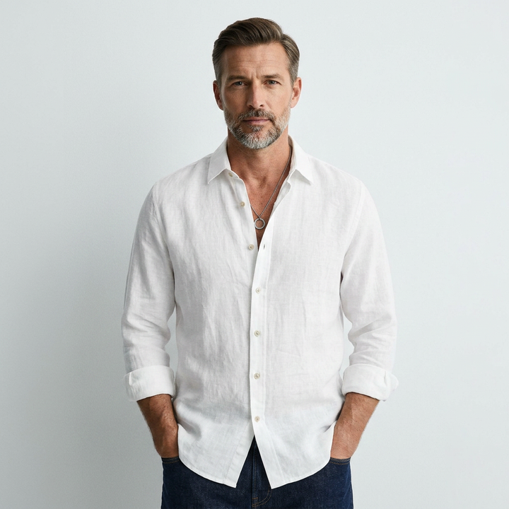 Alexandre - Chemise Élégante en Tissu Respirant