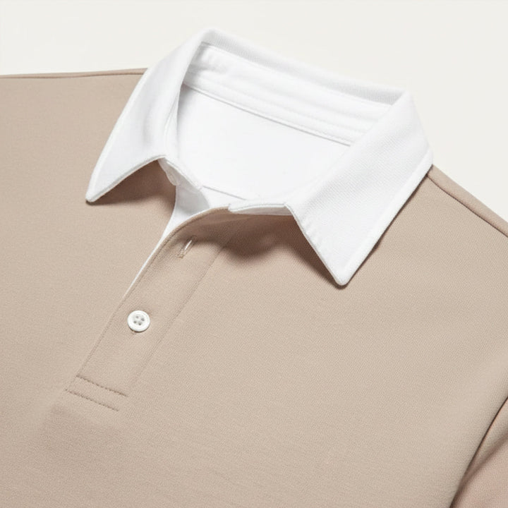 Le Polo à Manches Longues pour Hommes Chelsea – Chemise en Tricot Classique