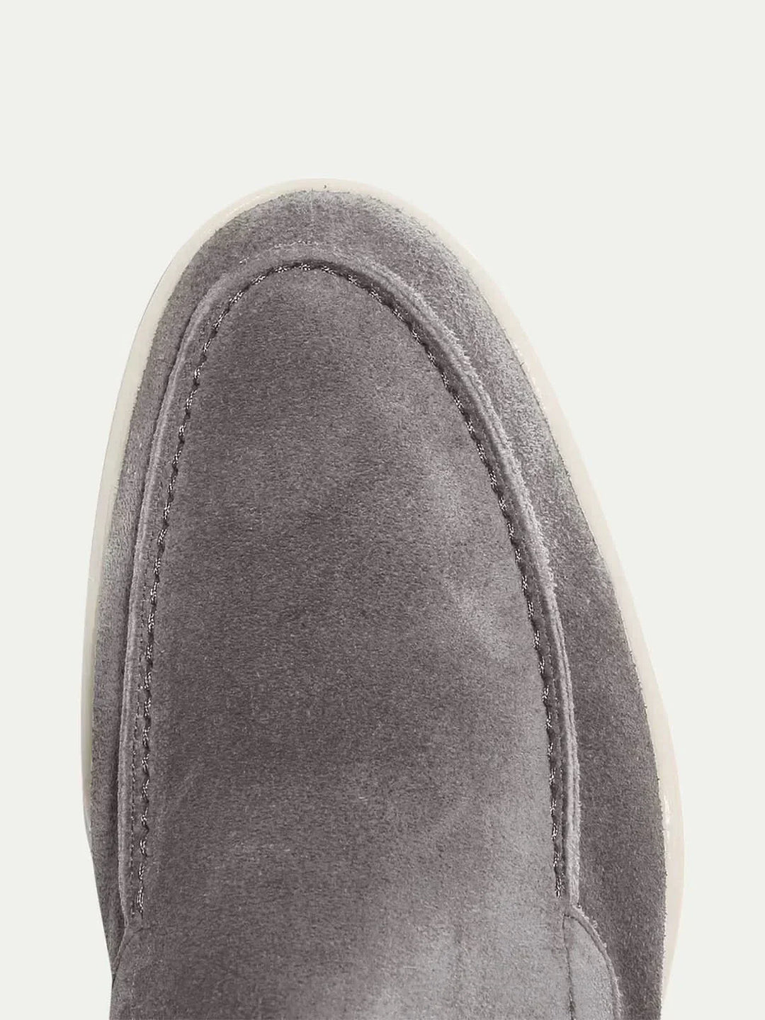 Mocassin Classique en Suède Gris