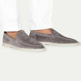 Mocassin Classique en Suède Gris