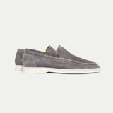 Mocassin Classique en Suède Gris