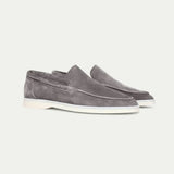 Mocassin Classique en Suède Gris