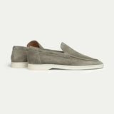 Mocassin Classique en Suède Vert Olive