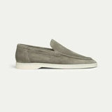 Mocassin Classique en Suède Vert Olive