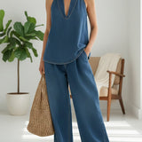 Ivy | Ensemble Gemellare Denim Effet Vintage Lavé Doux