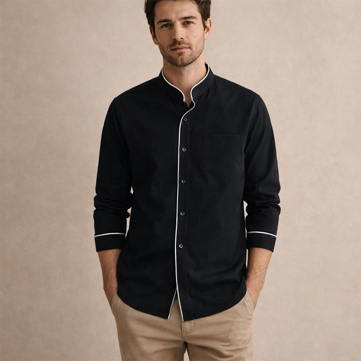 La Chemise à Col Ajusté Ashcroft pour Hommes