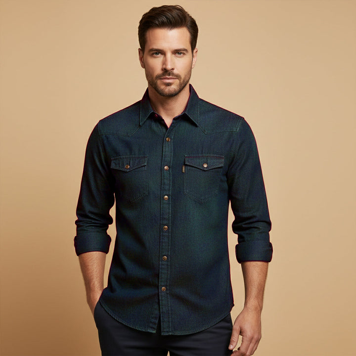 La Chemise en Jean Ashford pour Hommes