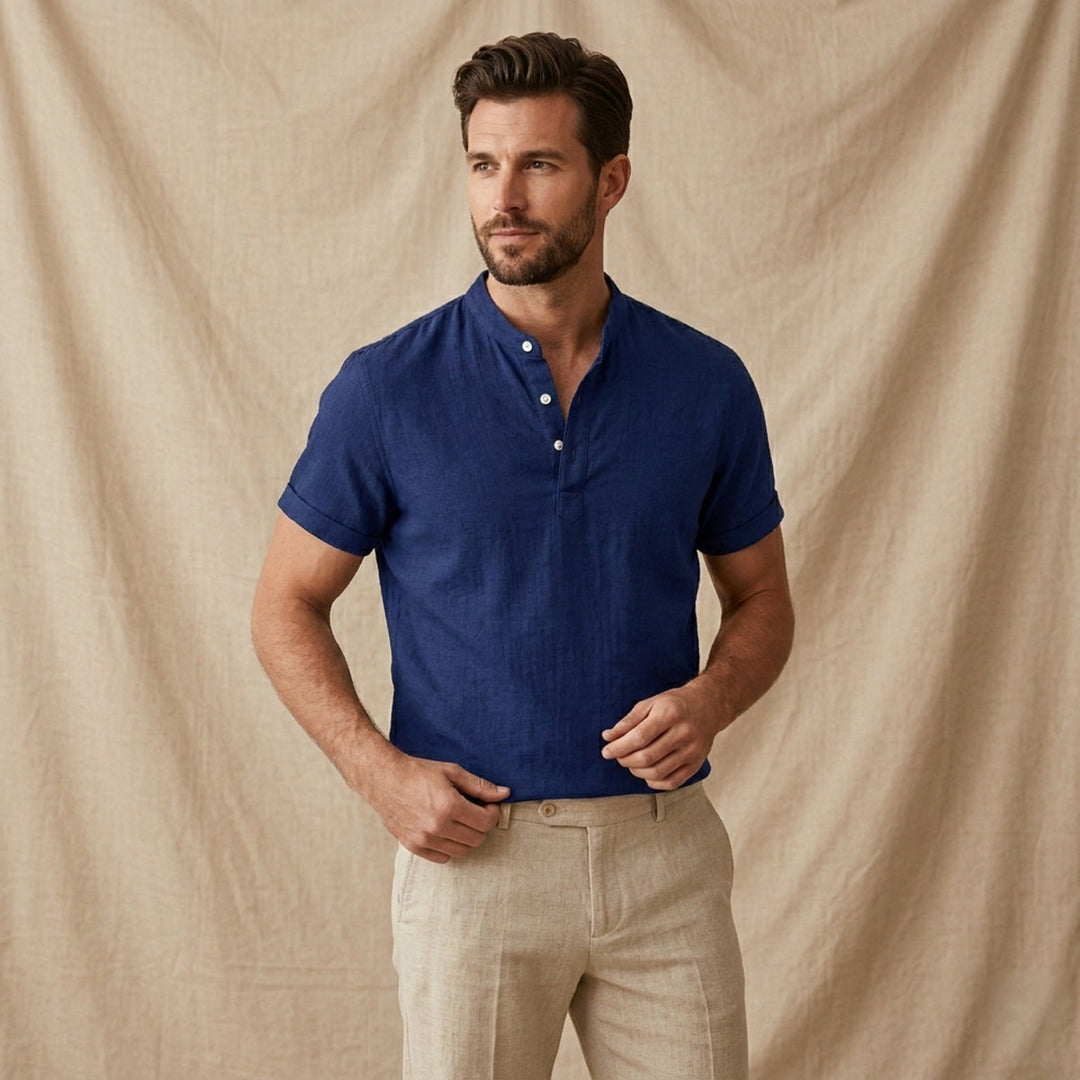 La chemise décontractée en lin doux pour homme Glencrest Ridge