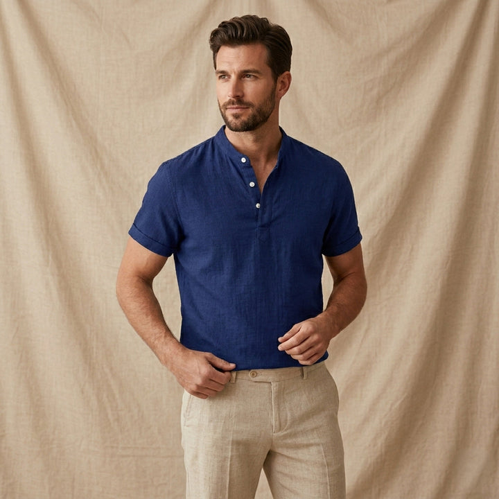 La chemise décontractée en lin doux pour homme Glencrest Ridge
