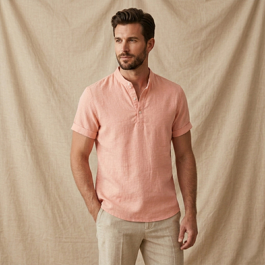 La chemise décontractée en lin doux pour homme Glencrest Ridge