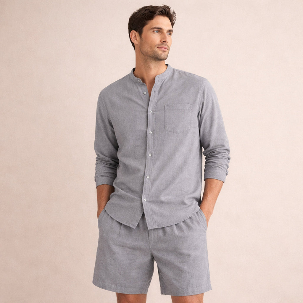 Le Set en Lin Algrave – Ensemble d'Été pour Hommes