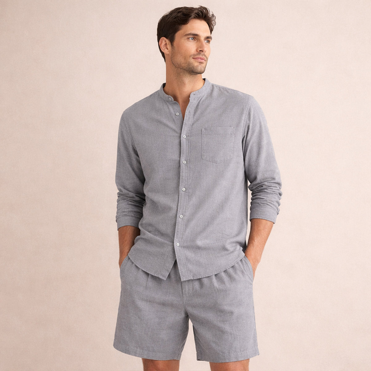 Le Set en Lin Algrave – Ensemble d'Été pour Hommes