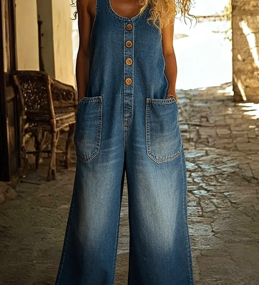 Ruth | Jeans en Coton Vintage Organisés
